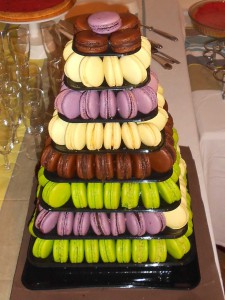 Tour de macarons réalisée par Laura R. pour les Fiançailles de Lucie & Paul